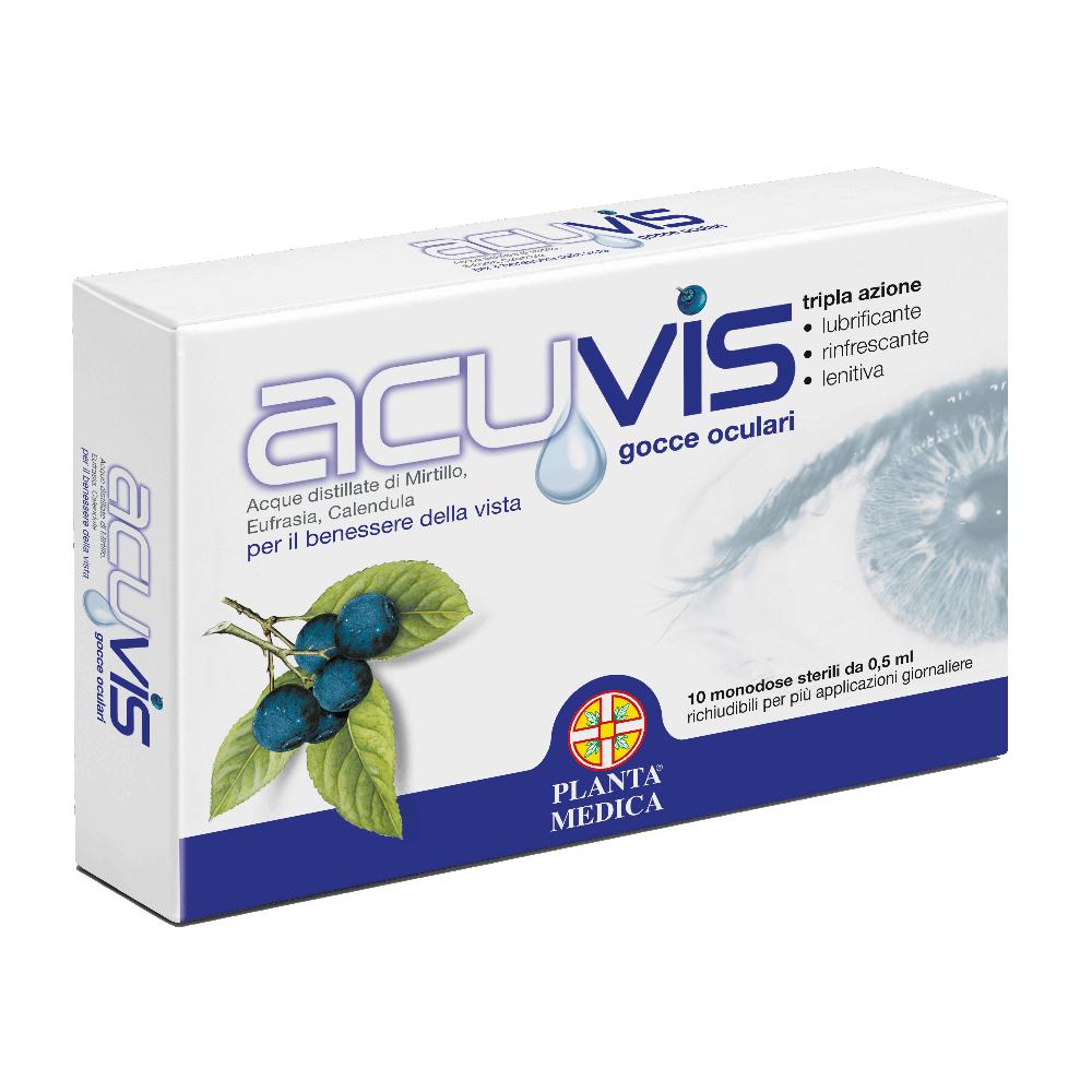 ACUVIS GOCCE OCUL 10FL 0,5ML