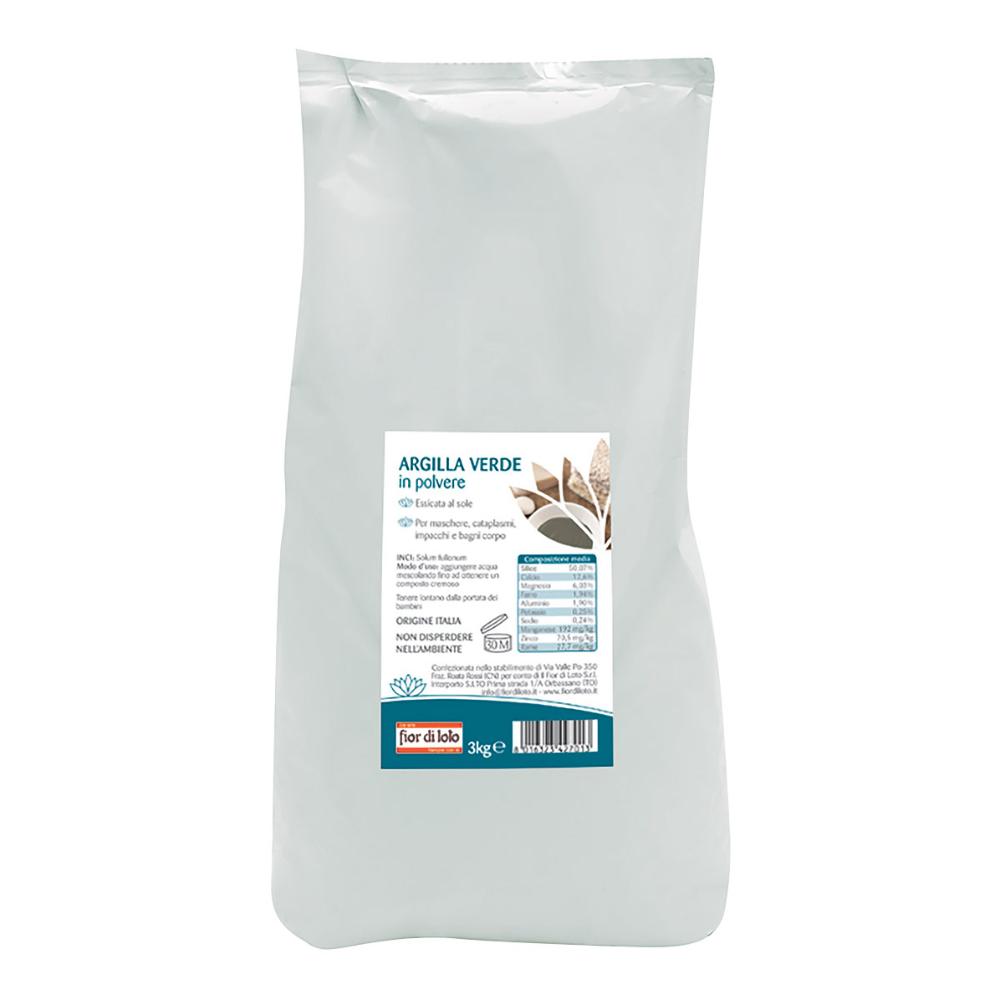 ARGILLA VERDE POLV 3KG FDL
