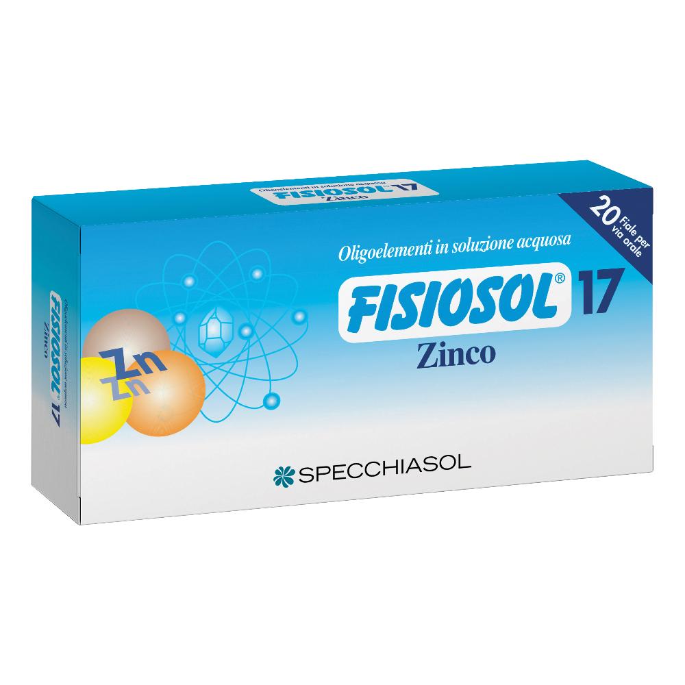 FISIOSOL 17 ZINCO 20F 2ML