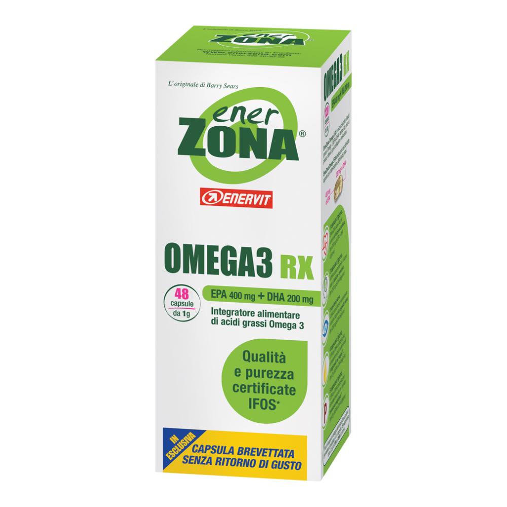ENERZONA OMEGA 3 RX 48CPS
