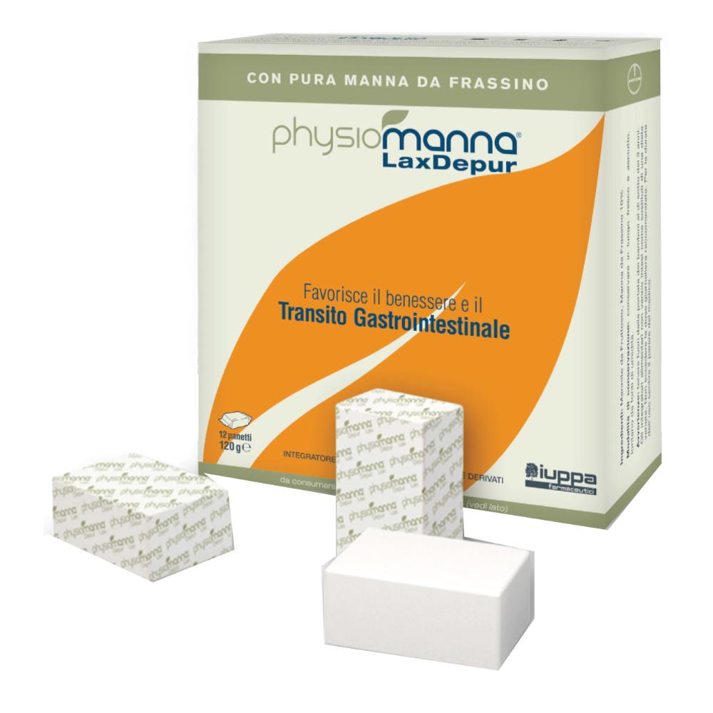 Physiomanna LaxDepur - Integratore per benessere e transito gastrointestinale