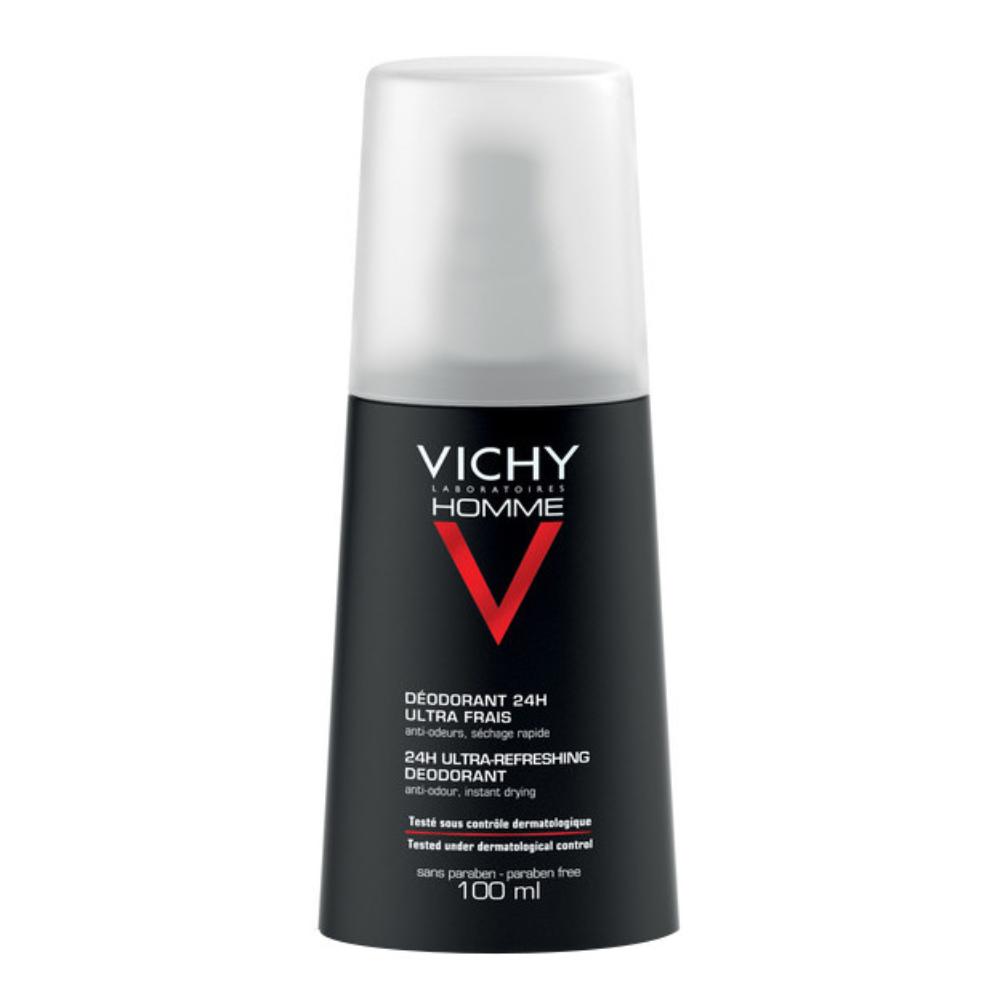 Vichy homme deodorante vapo 100 millilitri ultra fresco