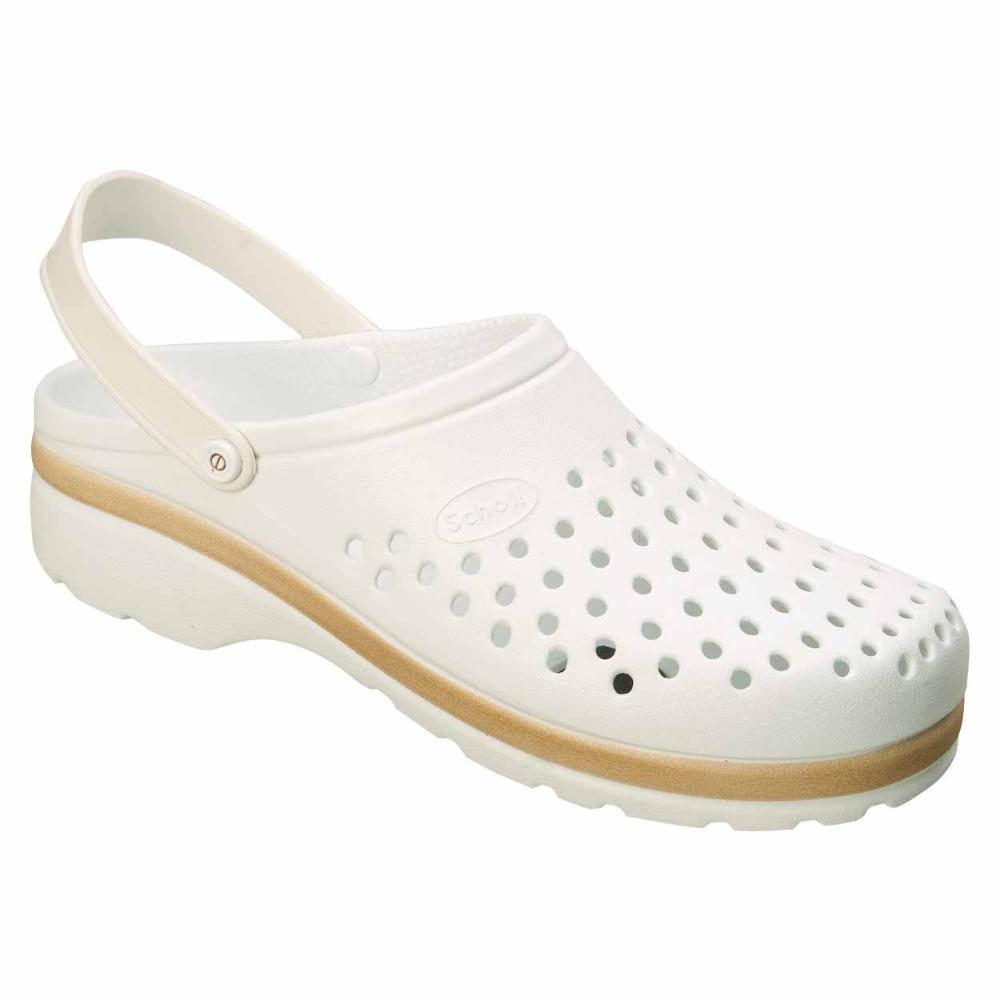 scholl shoes light comfort bi 35/36, bianco