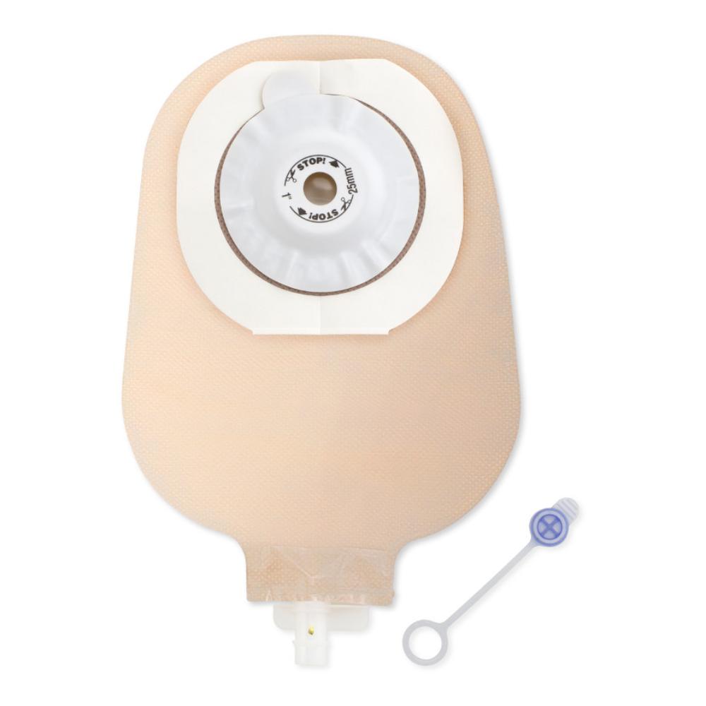 Sacca Uro Trasparente Barriera Idrocolloidale A Spessore Differenziato Autoportante A Protezione Totale Tnt Idrorepellente Ritagliabile 15 25 Mm 10 Pezzi+1 Adattatore+10 Tappini Sic-image