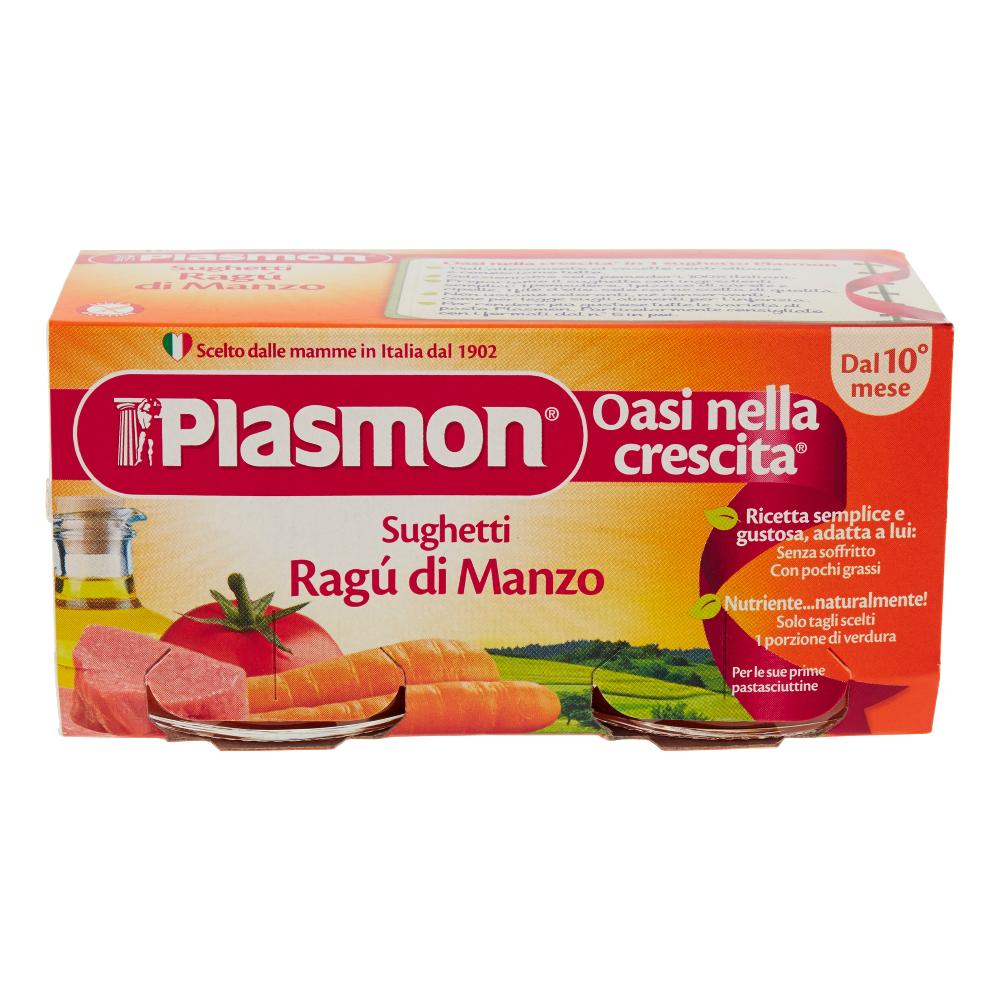 PLASMON SUGH RAGU' MANZO80GX2P