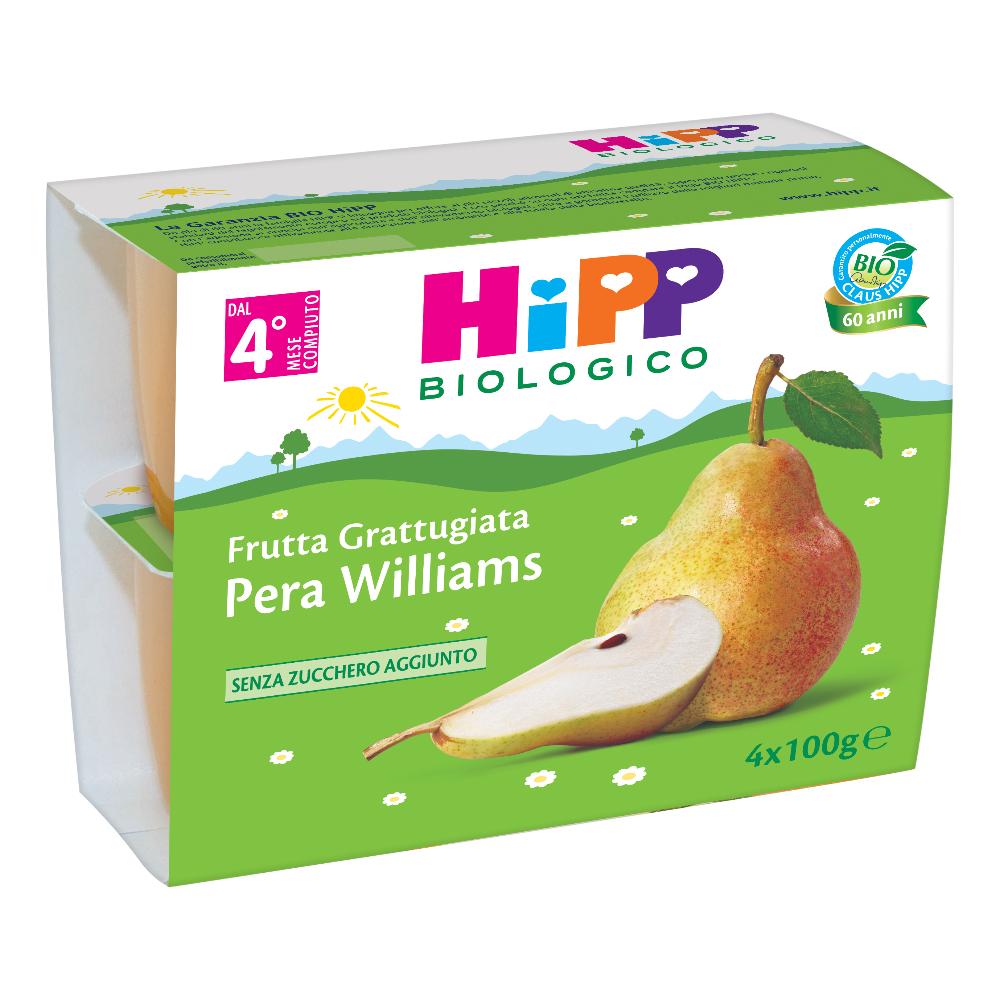 HIPP GRATTUGIA PERA WILL 4X100G