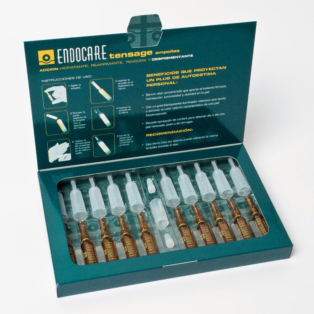 ENDOCARE TENSAGE AMPOLLE 10X2
