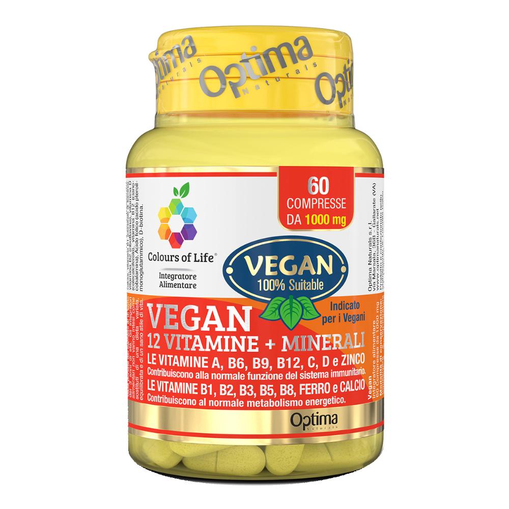VEGAN 12 VIT+MIN 60CPR