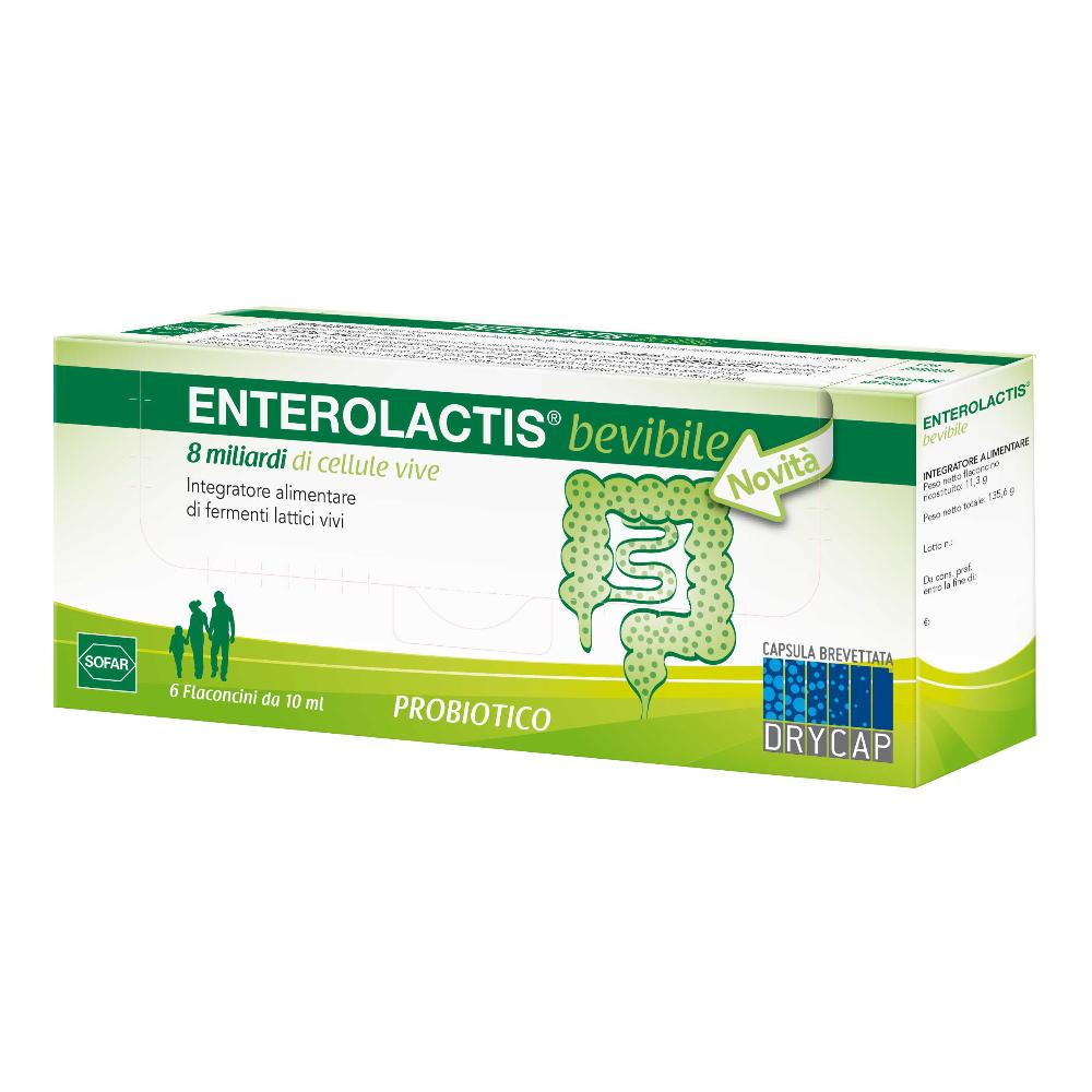 ENTEROLACTIS 6FLAC 10ML