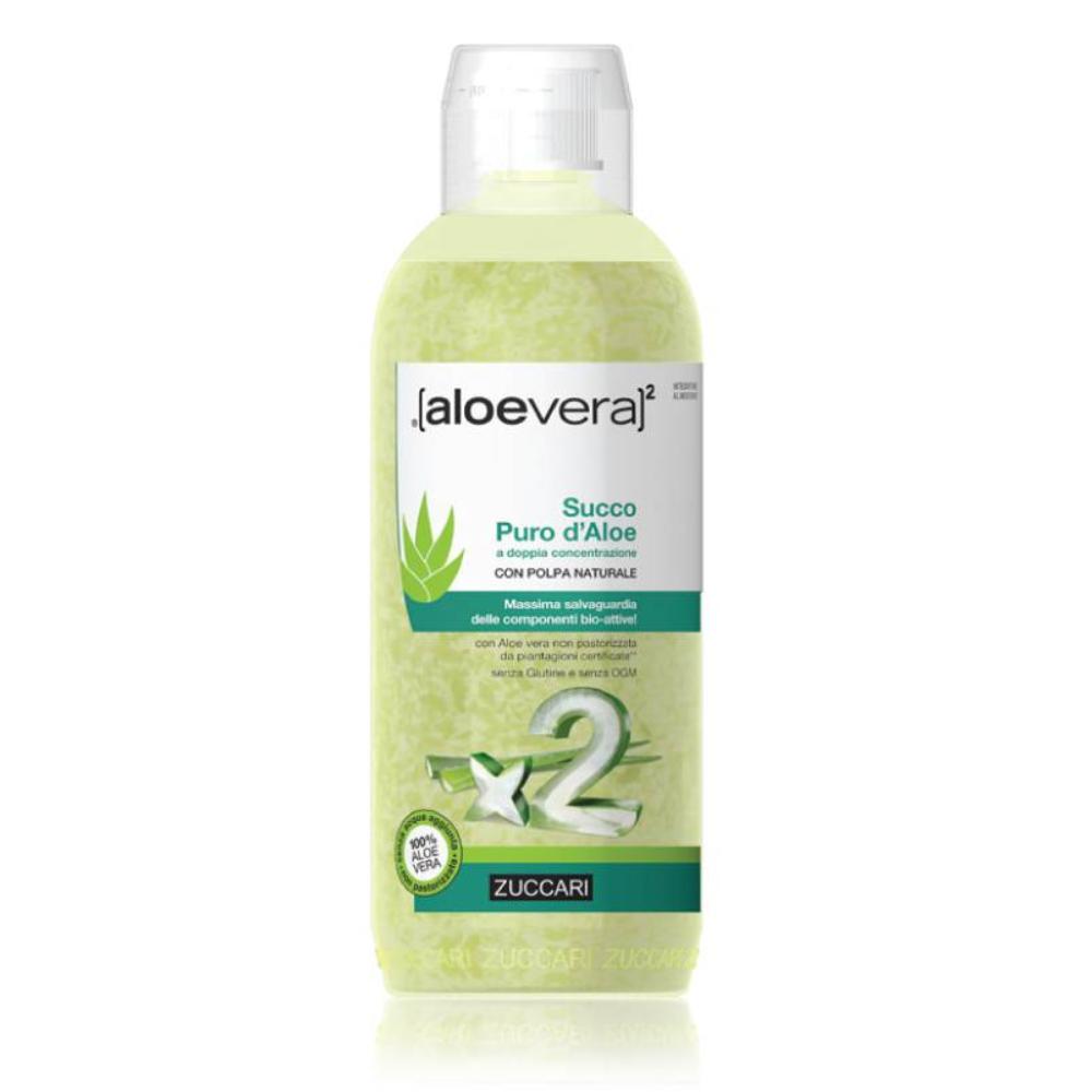 Aloevera succo puro d'aloe a doppia concentrazione 1000ml