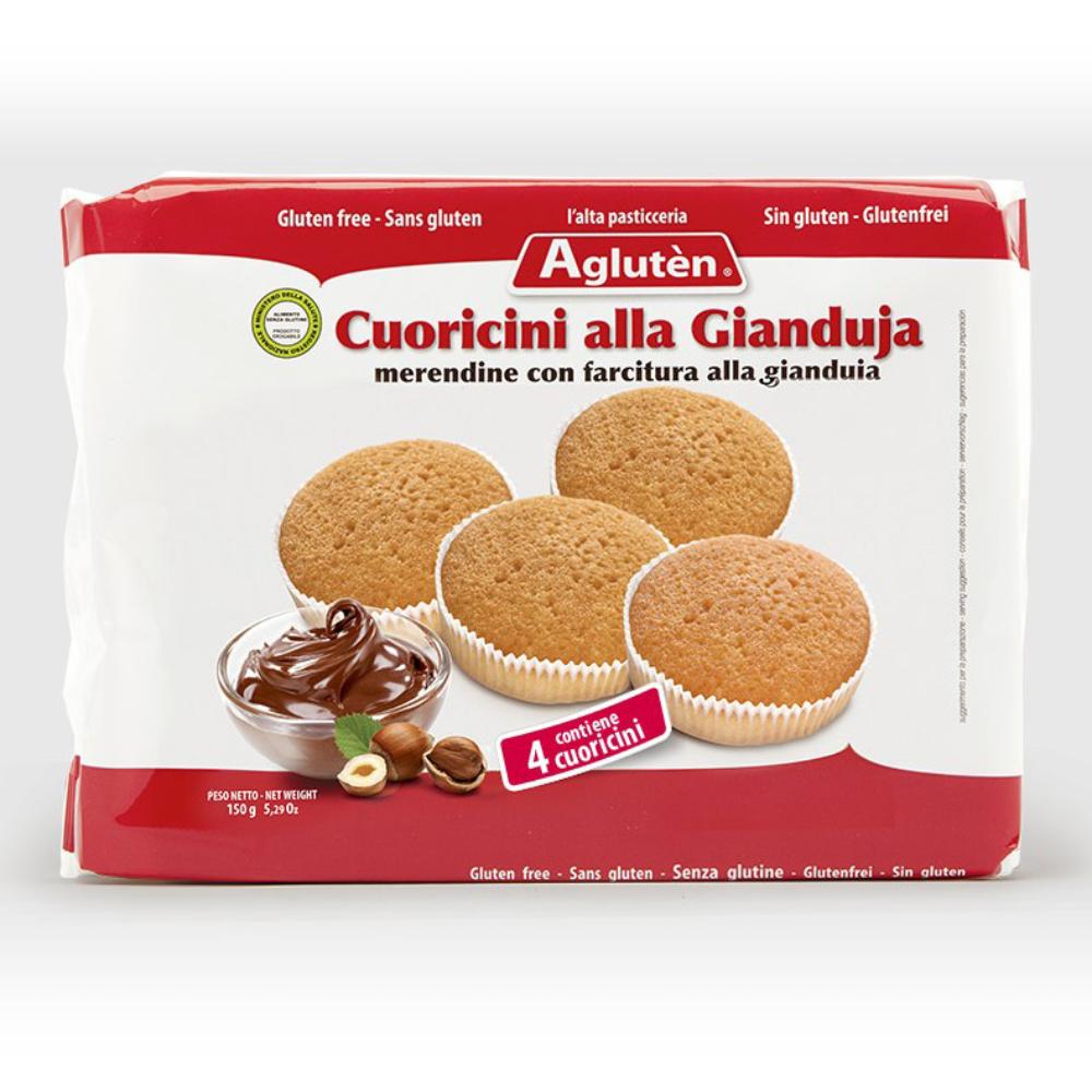 AGLUTEN CUORICINI GIANDUIA150G