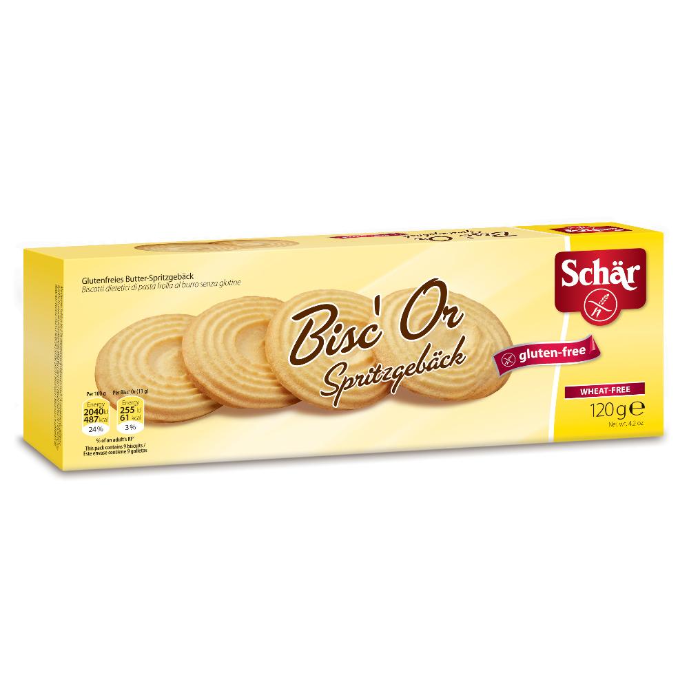SCHAR BISCOTTI BISC'OR 120G
