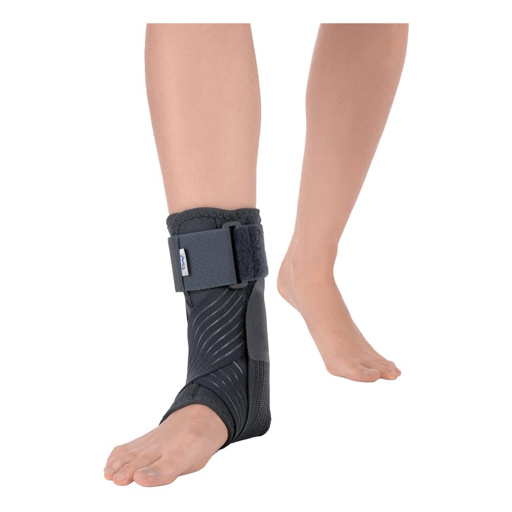 CAVIGLIERA STABILIZZANTE CON BENDAGGIO A 8 FUNZIONALE GRIGIOSMALL