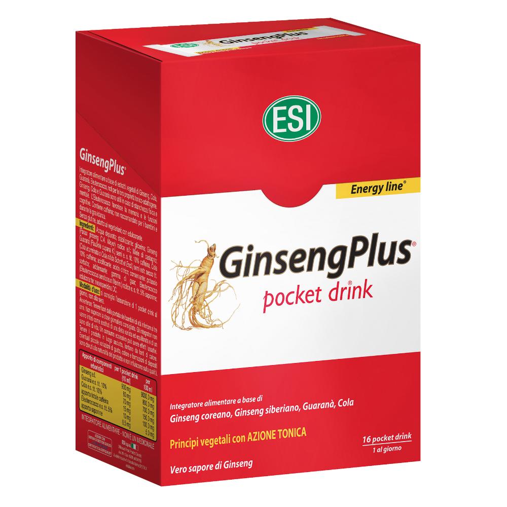 GINSENG PLUS 16POCKET DRINK