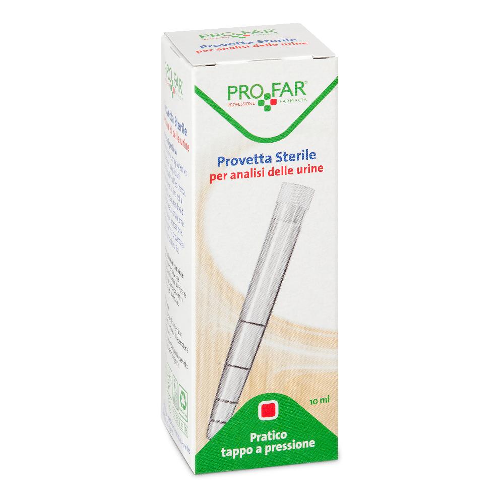 PROVETTA STERILE PER ANALISI DELLE URINE 10 ML PROFAR