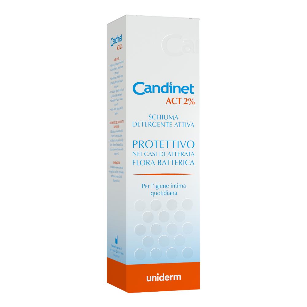 CANDINET ACT 2% SCHIUMA DETERGENTE ATTIVA 150 ML