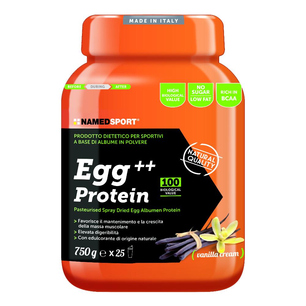 Named Sport Egg++ Protein 750 g - Integratore gusto vaniglia cream