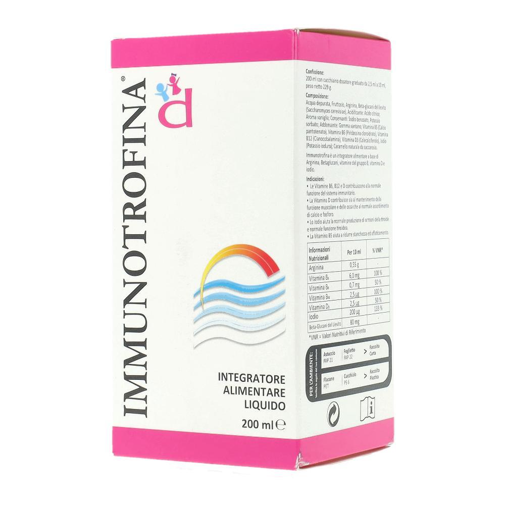 Immunotrofina D liquido - 200 millilitri