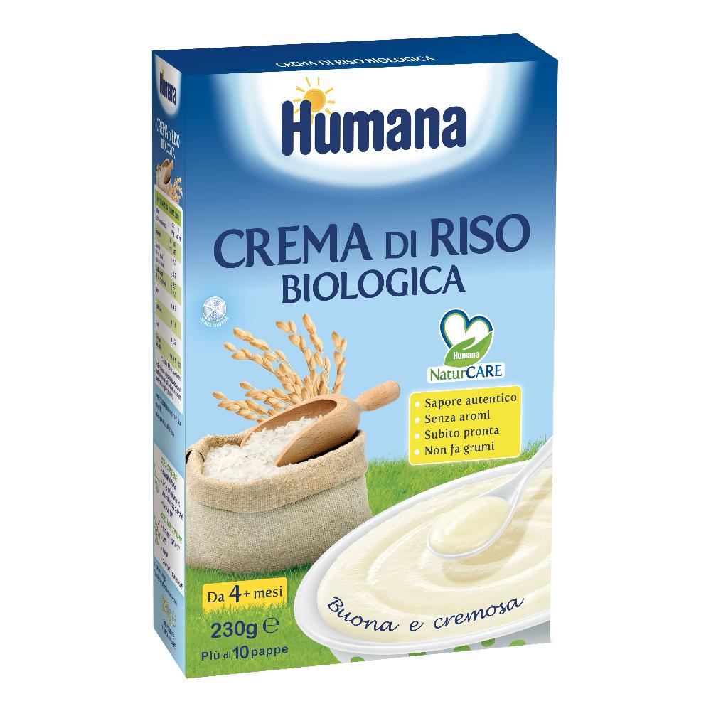 Humana crema di riso BIO 230gr