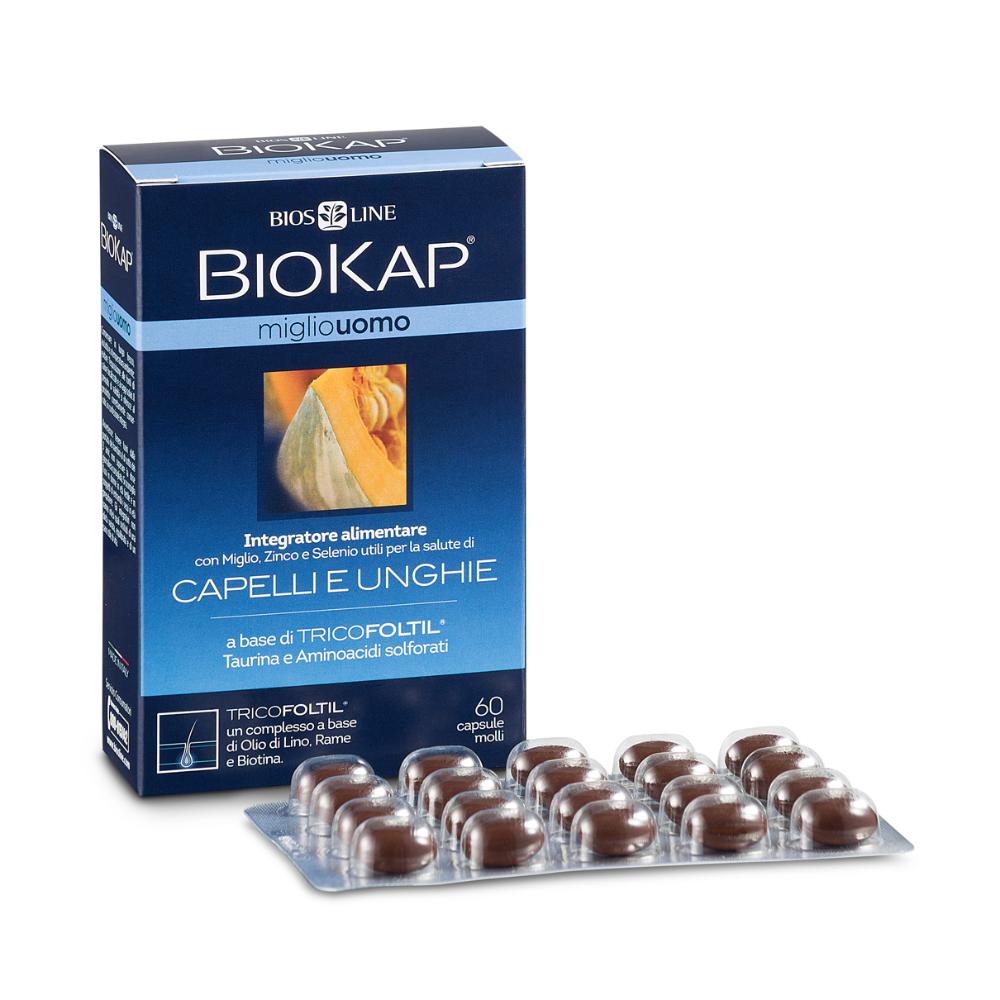 BIOKAP ANTICAD MIGLIO UOMO 60C<<