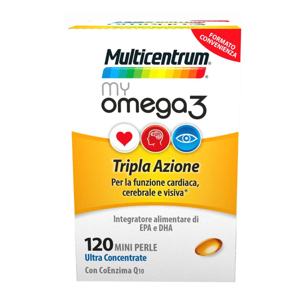 MULTICENTRUM MYOMEGA3 120PRL
