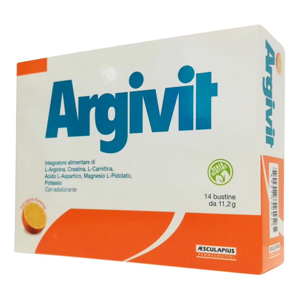 Argivit 14 bustine senza glutine - integratore tonico energizzante