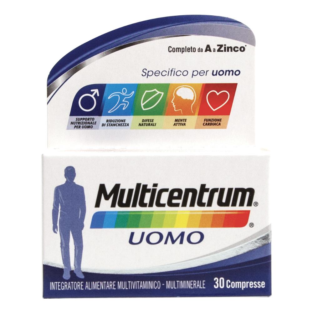 Multicentrum - integratore multivitaminico per uomo adulto - 30 compresse