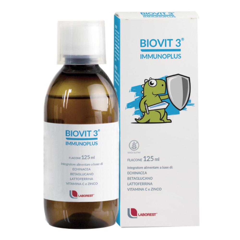 Biovit 3 immunoplus sciroppo - 125 millilitri
