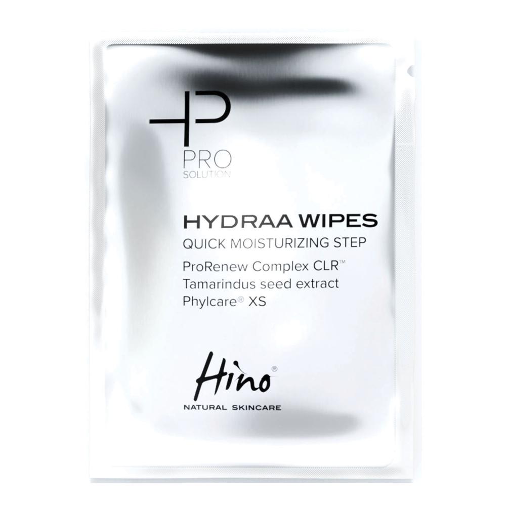 HINO NATURAL SKINCARE PRO SOLUTION HYDRAA WIPES BOOSTER IDRATAZIONE 30 SALVIETTINE