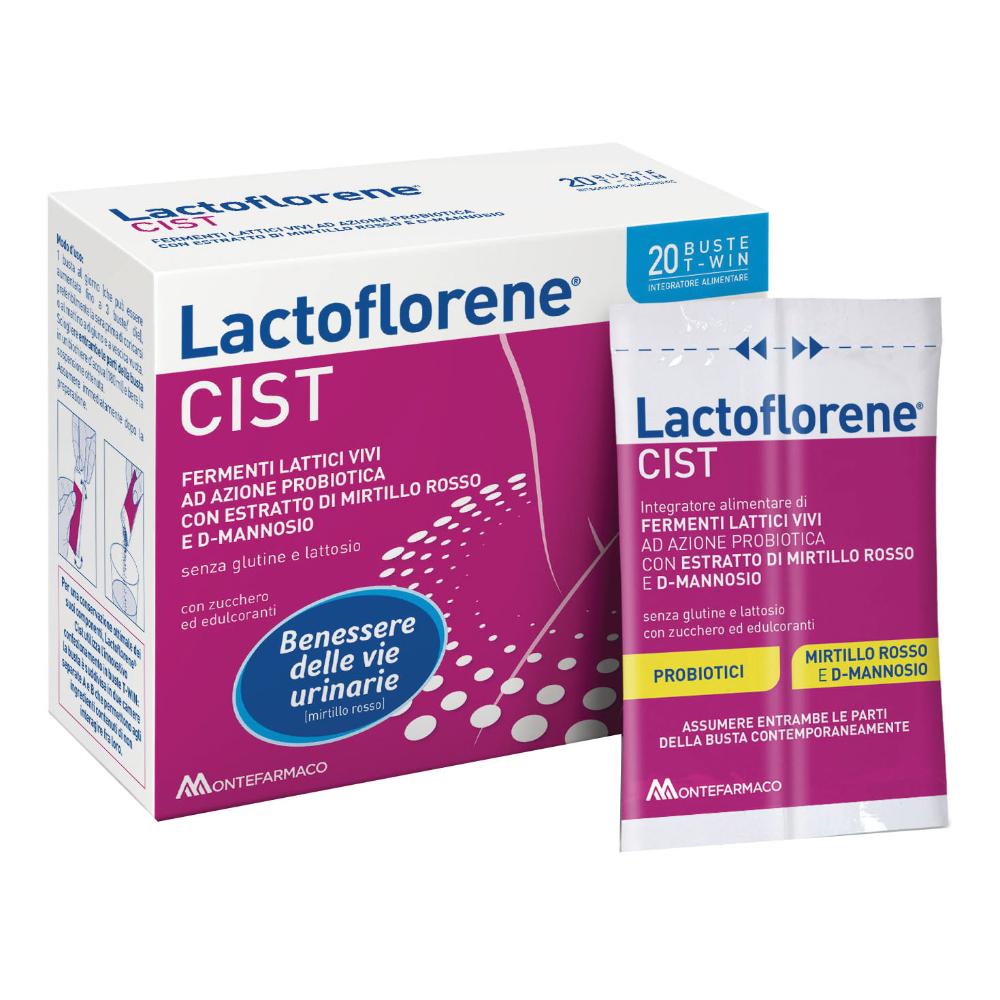 Lactoflorene Cist integratore per intestino e vie urinarie - 20 buste
