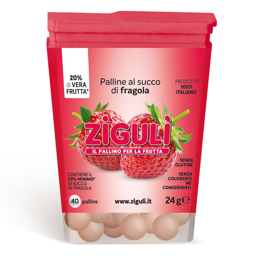 ZIGULI FRAGOLA 40PALLINE 24G