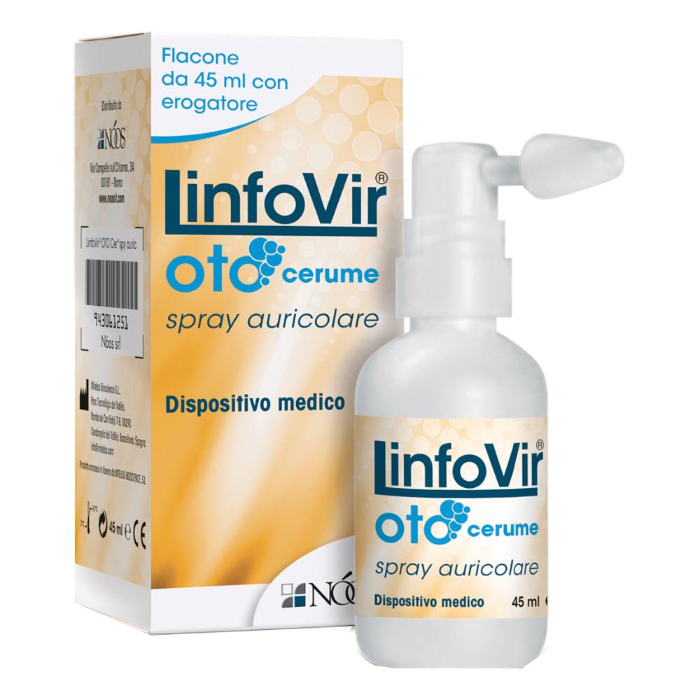 LINFOVIR OTO CERUME SPRAY 45GR