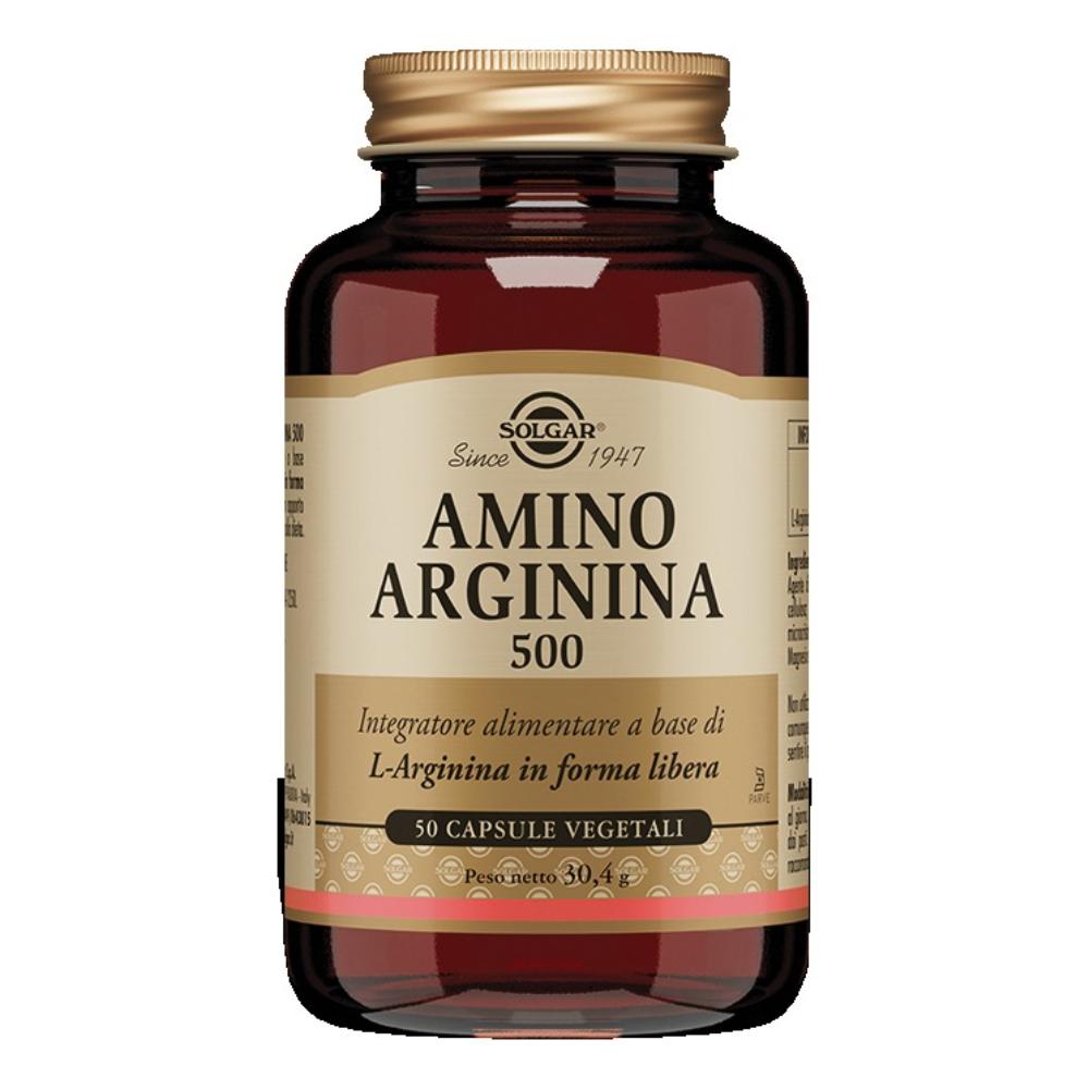 Amino arginina 500 - solgar - 50 capsule vegetali