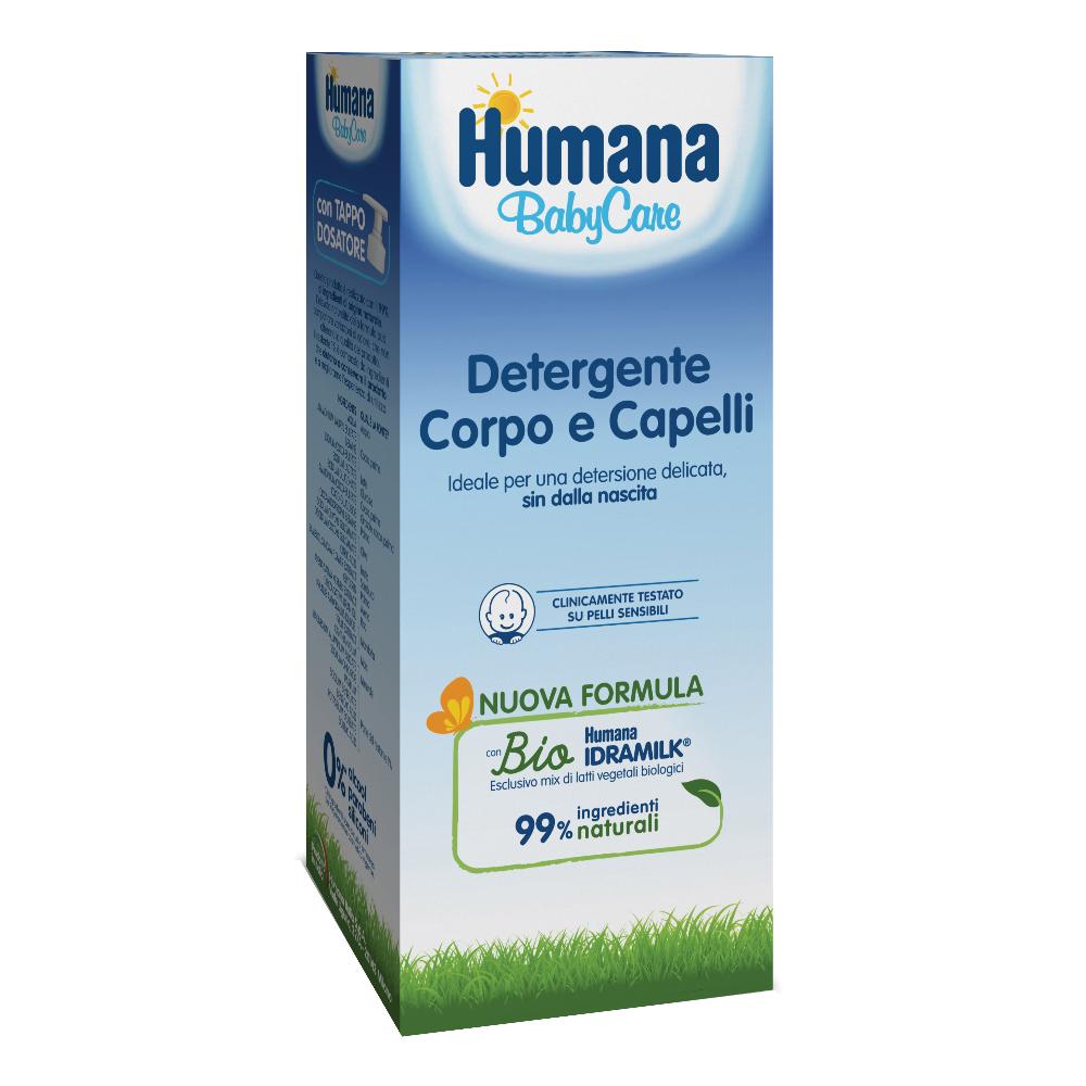Humana detergente corpo e capelli 300ml