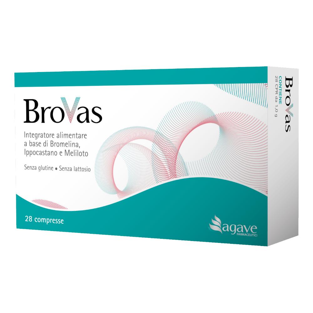 Brovas integratore antinfiammatorio per la circolazione - 28 compresse