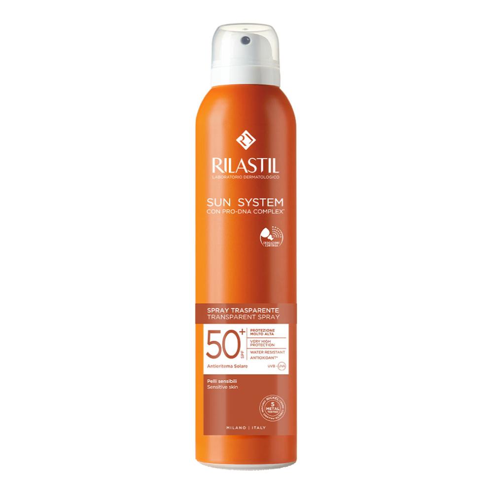 Rilastil sun system spray trasparente spf 50+