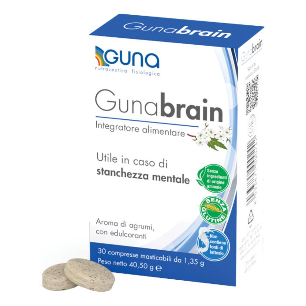 Gunabrain 30 compresse per il benessere mentale
