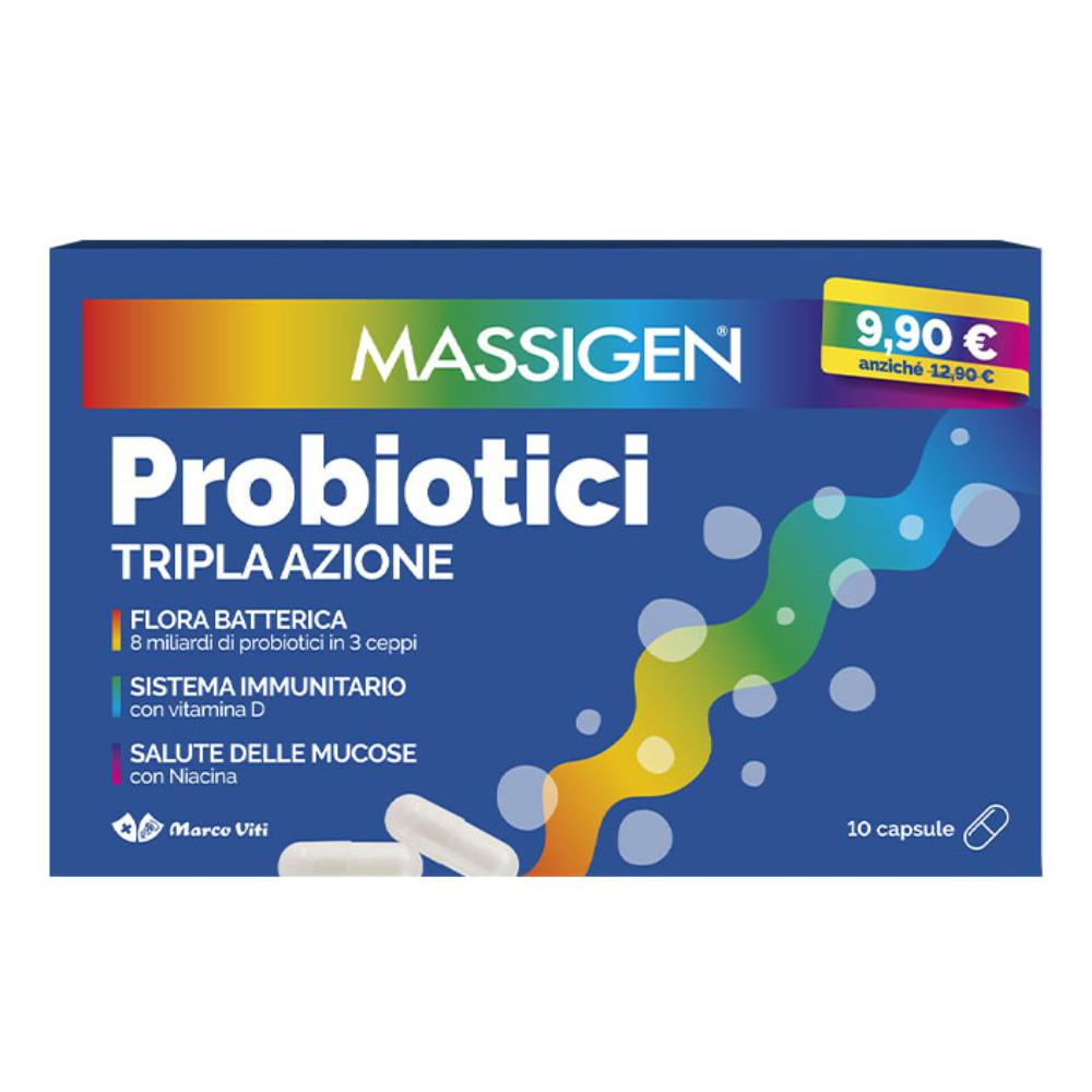 MASSIGEN PROBIOTICI 10CPS 24OS