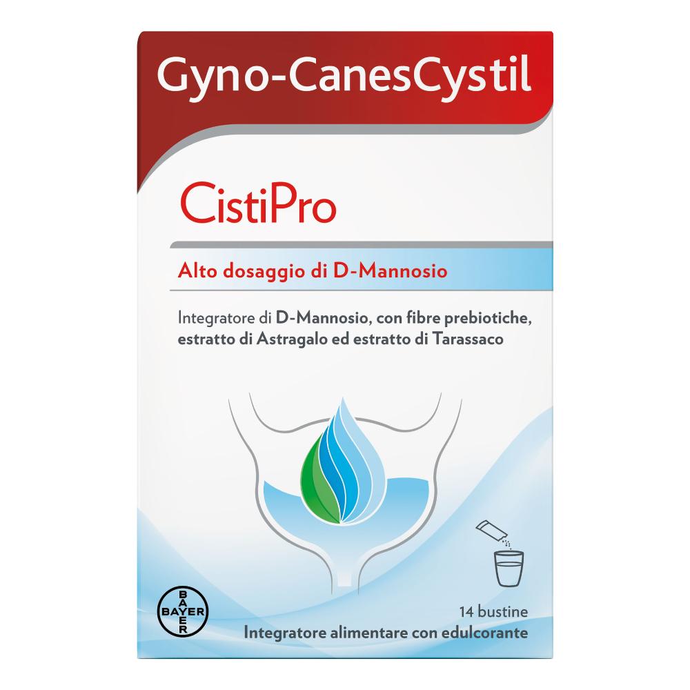 Gyno-CanesCystil Cistilpro - integratore per supportare il funzionamento delle vie urinarie - 14 bustine