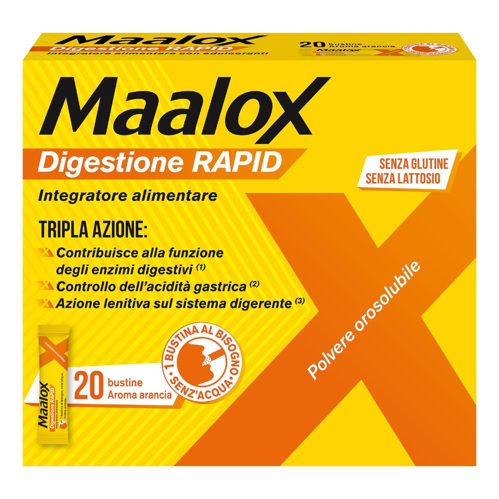 MAALOX DIGESTIONE RAPID 20 BUSTINE DA 2 G