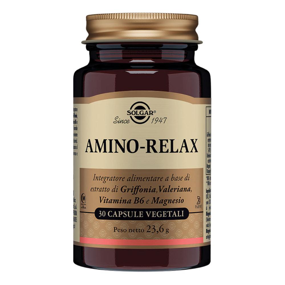 Amino-relax - solgar - 30 capsule vegetali