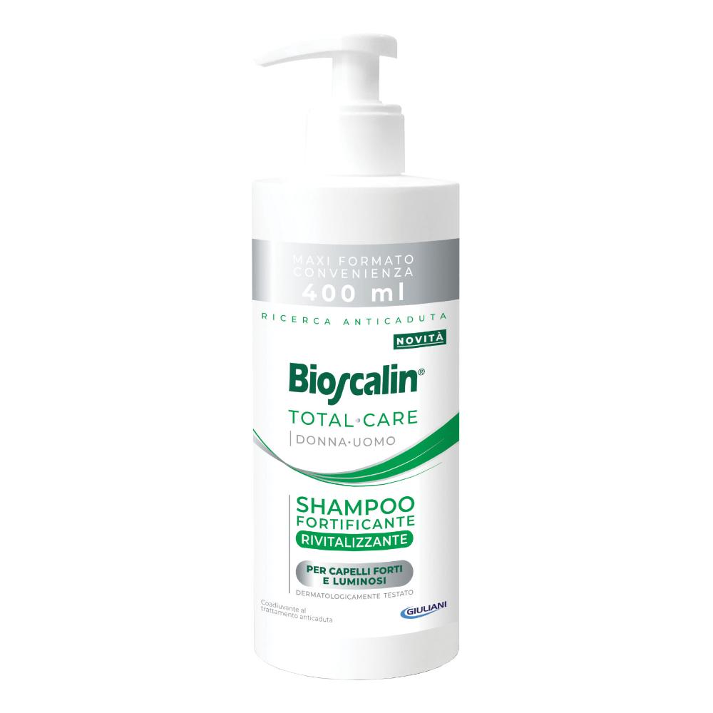 BIOSCALIN TOTAL CARE SHAMPOO FORTIFICANTE RIVITALIZZANTE 400ML