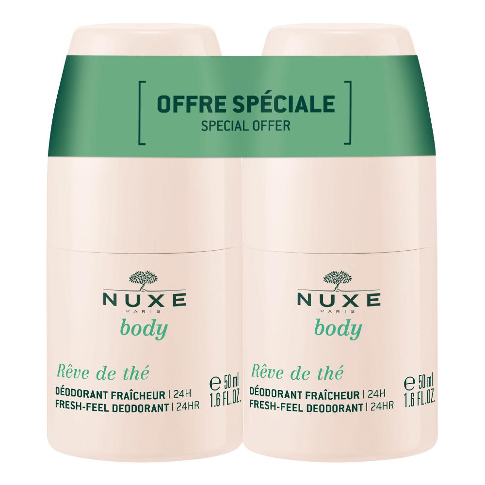 NUXE REVE DE THE' DUO DEODORANT 2 PEZZI DA 50 ML
