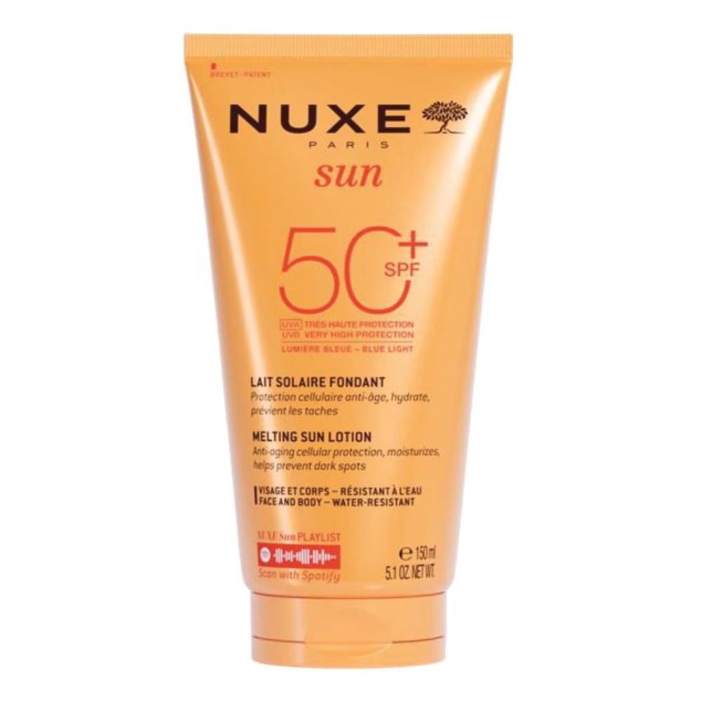 Nuxe sun latte solare anti età viso&corpo spf 50+ 150 millilitri