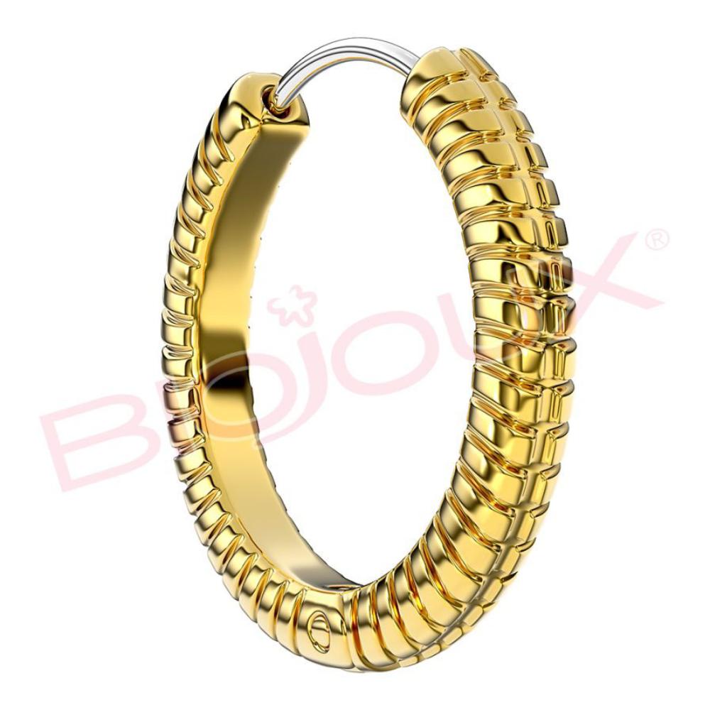 BJT387 ORECCHINO QUEEN ANNE 22MM GOLD PLATED