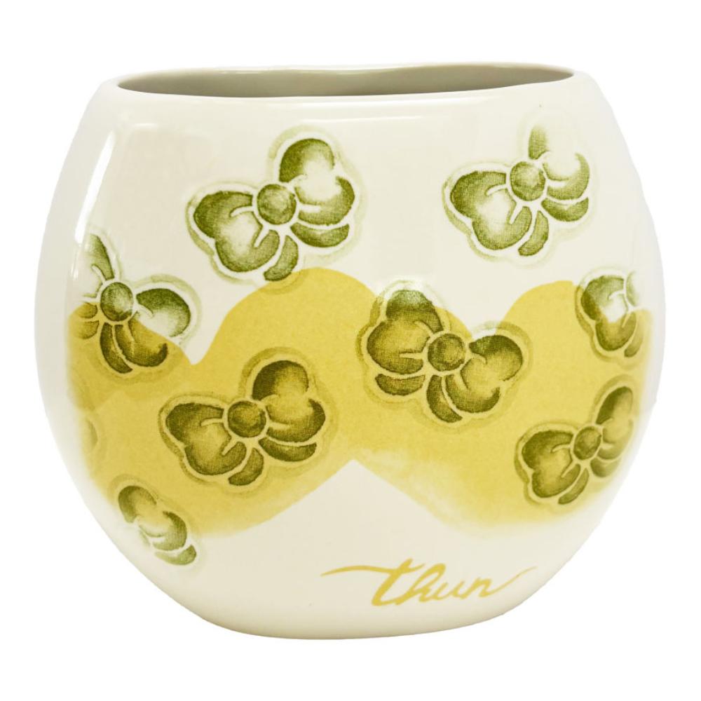 Portaspazzolino con fiocchi verdi - collezione 2025