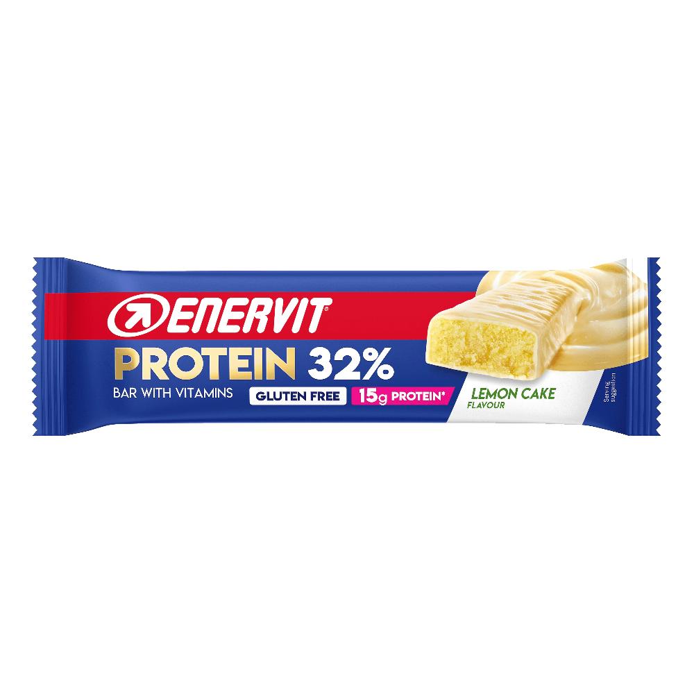 ENERVIT SPORT PROTEIN BAR 32% LEMON CAKE 48 G