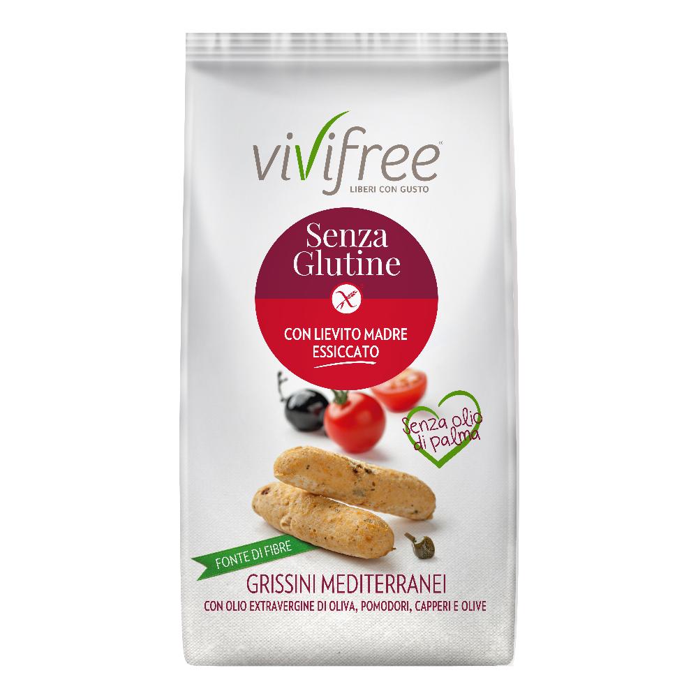 VIVIFREE GRISSINI MEDITERRANEI 150 G