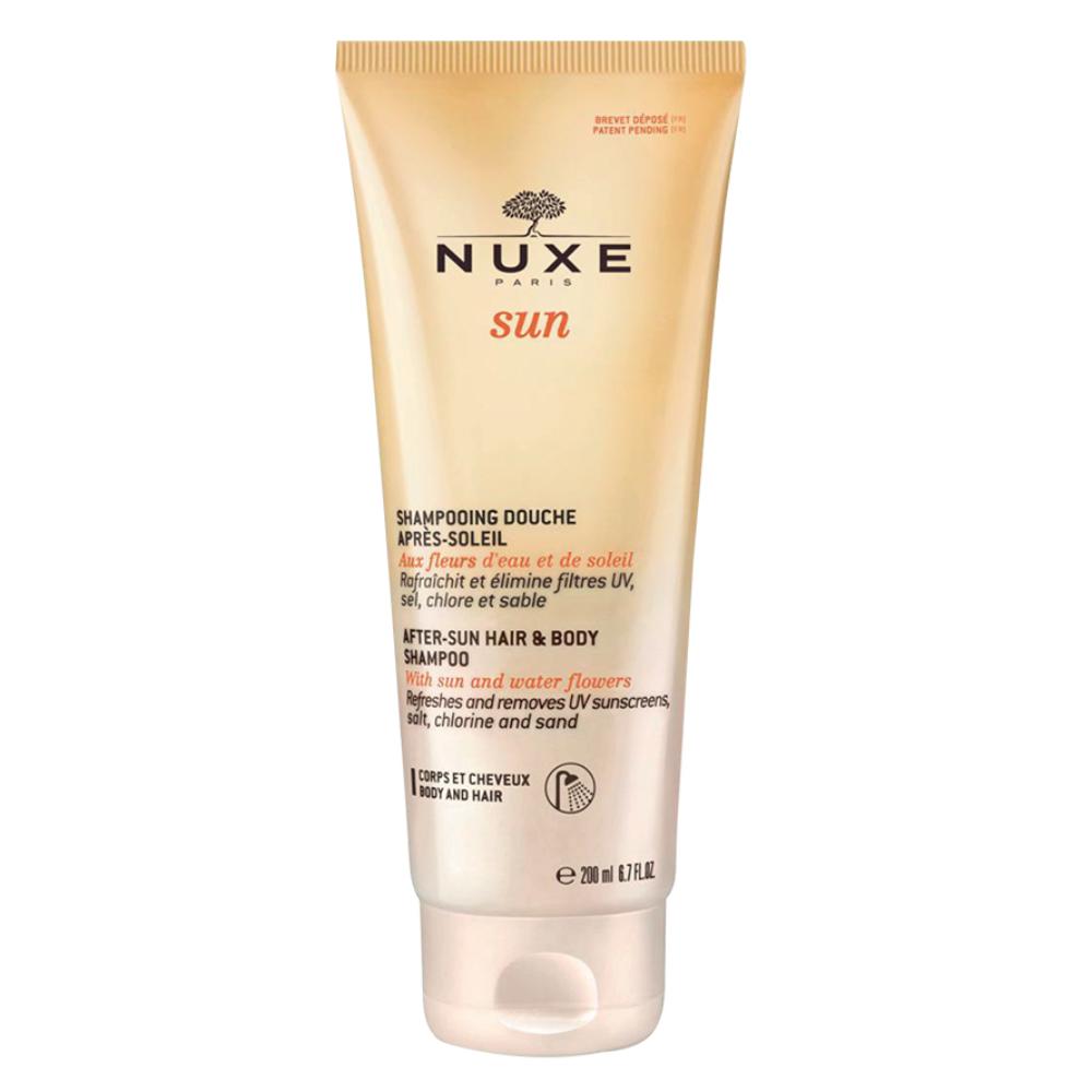 laboratoire nuxe italia srl nuxe sun shampoo doccia doposole 200 ml, oro