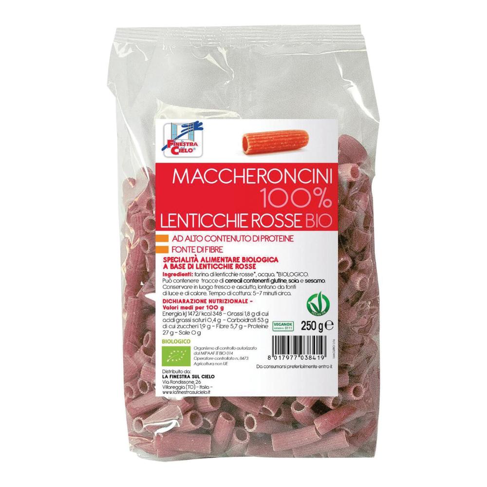 MACCHERONCINI 100% LENTIC RO